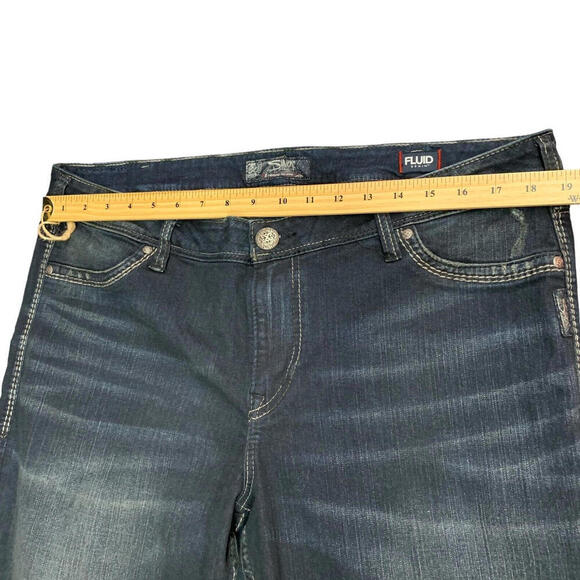 Silver SUKI Black Label - FIT like size 16/18!! W20 L31 - Picture 7 of 12